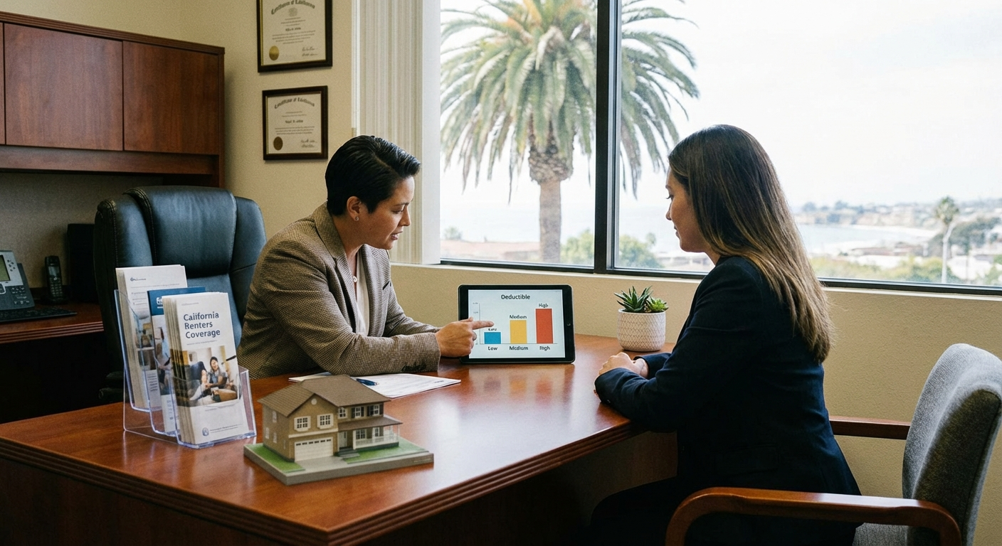 california renters insurance deductible options - California insurance guide