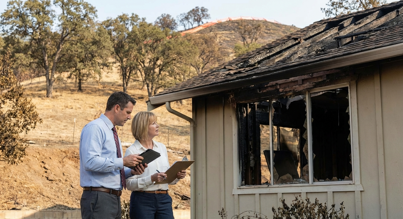 california renters insurance fire damage - California insurance guide